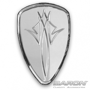 BIG AIR KIT -- PINSTRIPE, CHROME <br>Kawasaki Vulcan 900